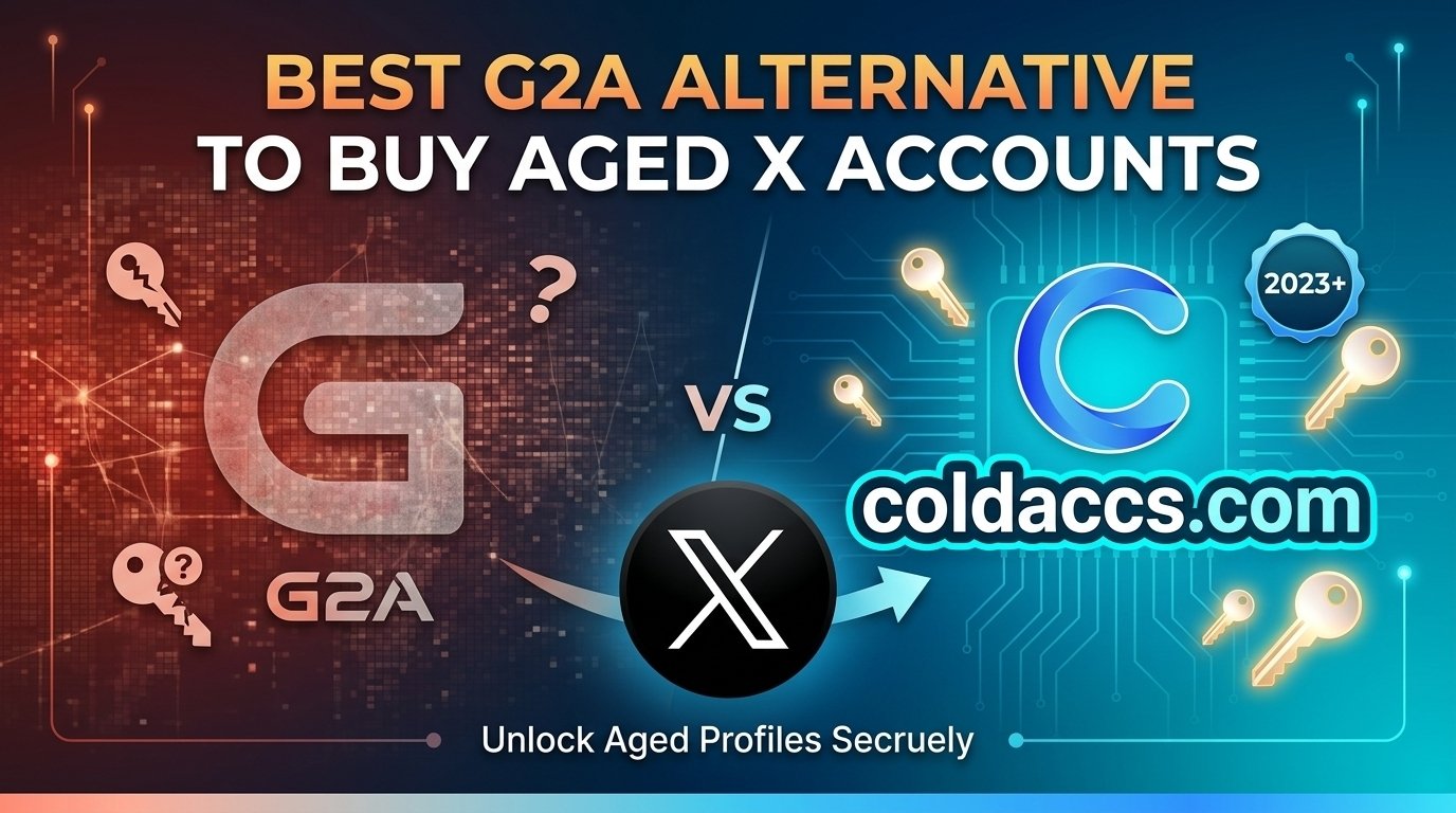 Best G2A Alternative to Buy Aged X Accounts