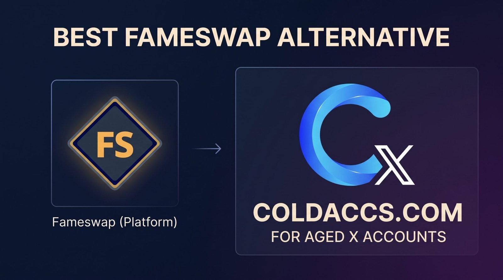 Best Fameswap Alternative to Buy Aged X Accounts