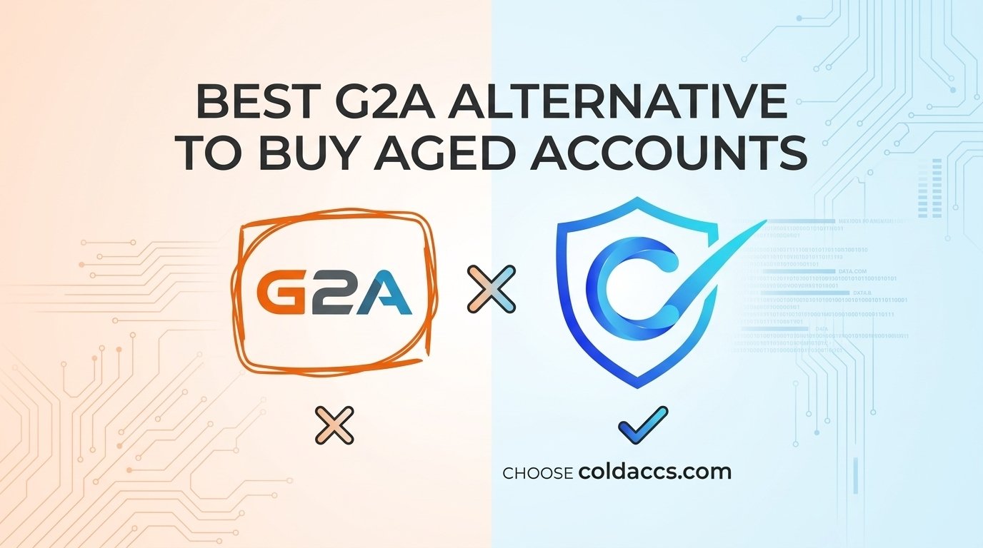 Best G2A Alternative to Buy Aged Accounts